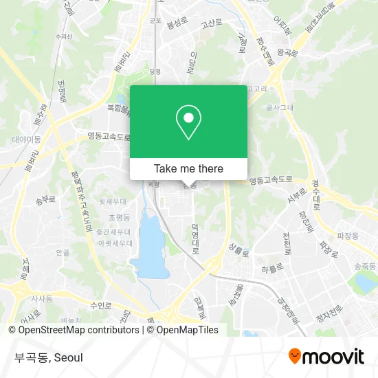 부곡동 map
