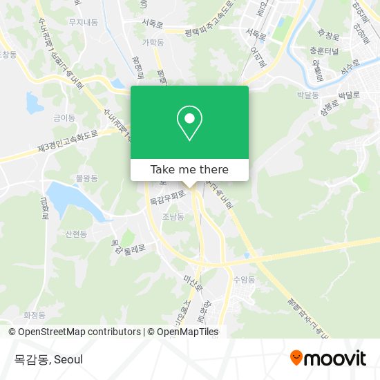 목감동 map