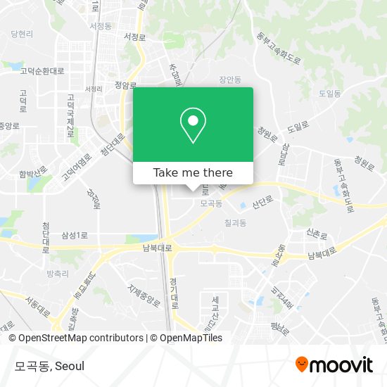 모곡동 map