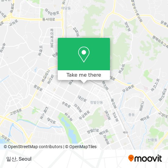 일산 map
