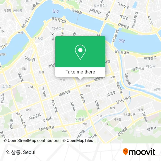 역삼동 map