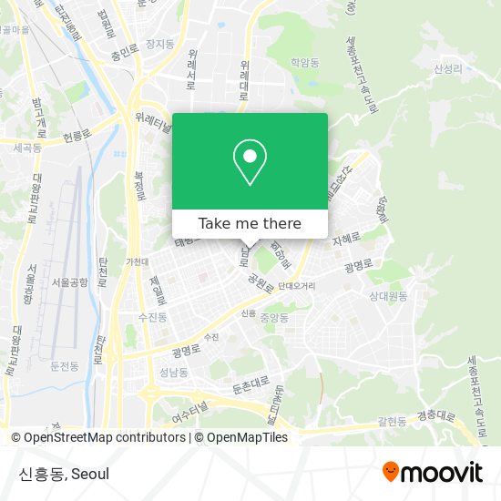 신흥동 map