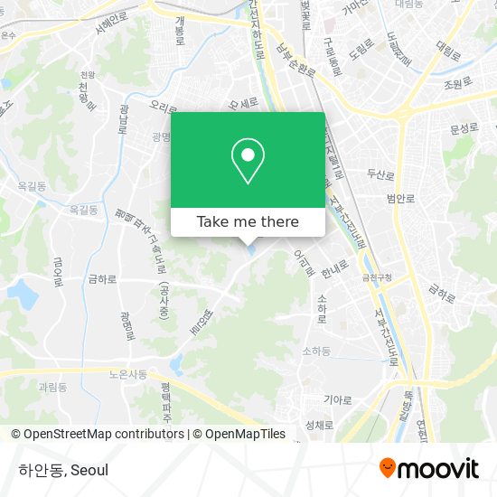하안동 map