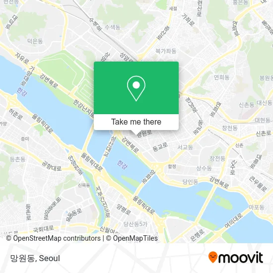 망원동 map