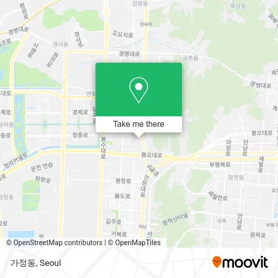가정동 map
