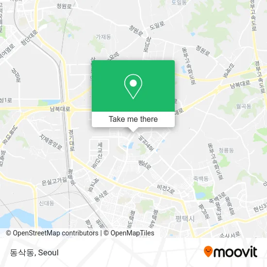 동삭동 map