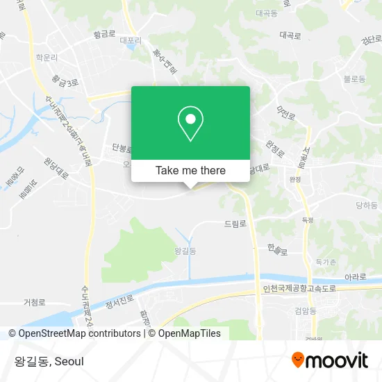 왕길동 map