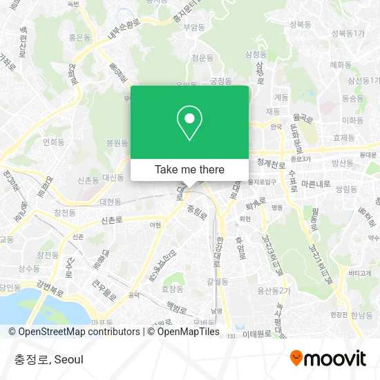 충정로 map