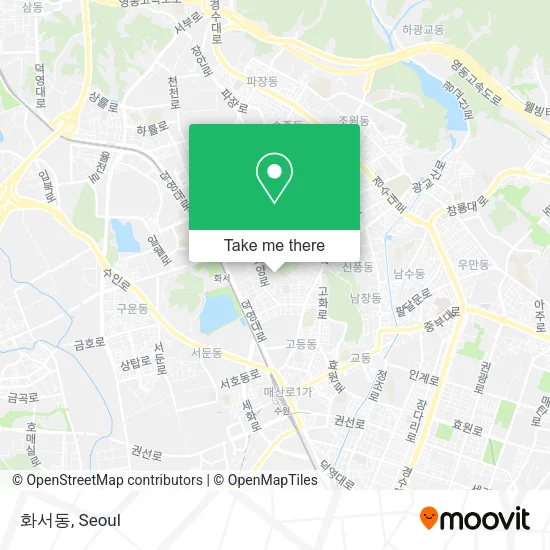 화서동 map