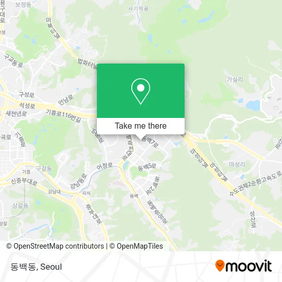 동백동 map
