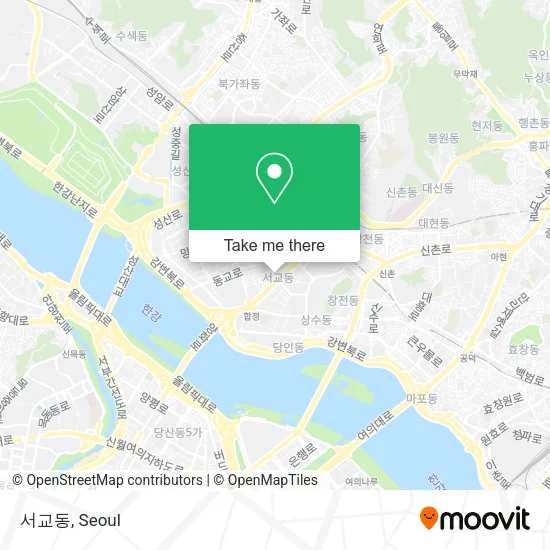 서교동 map