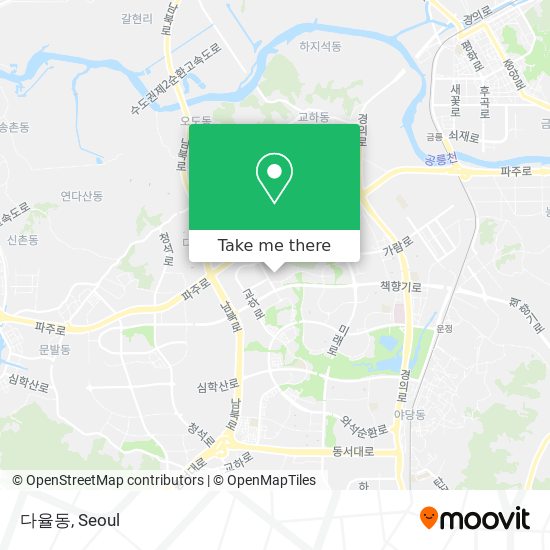 다율동 map