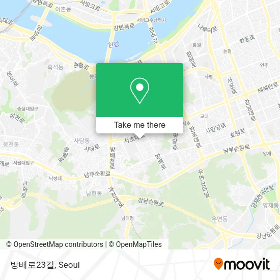 방배로23길 map