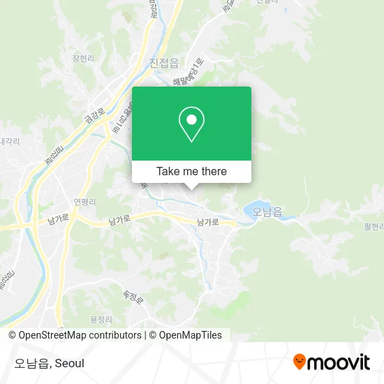 오남읍 map
