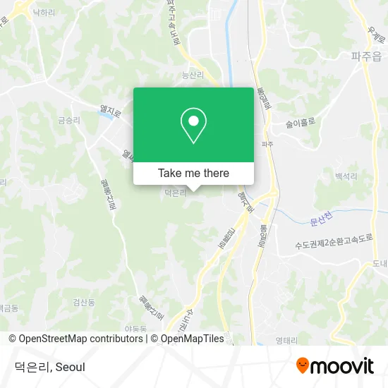 덕은리 map