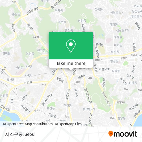 서소문동 map