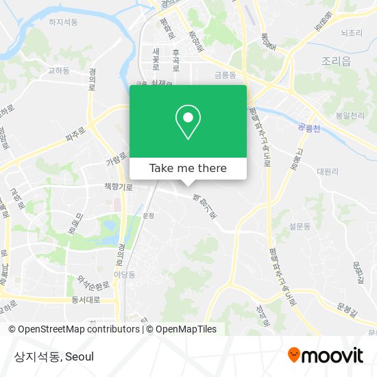 상지석동 map