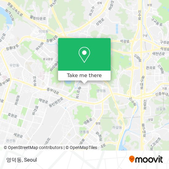 영덕동 map