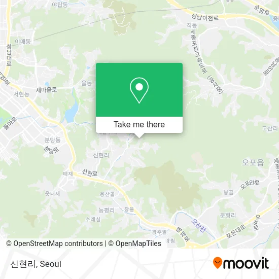 신현리 map