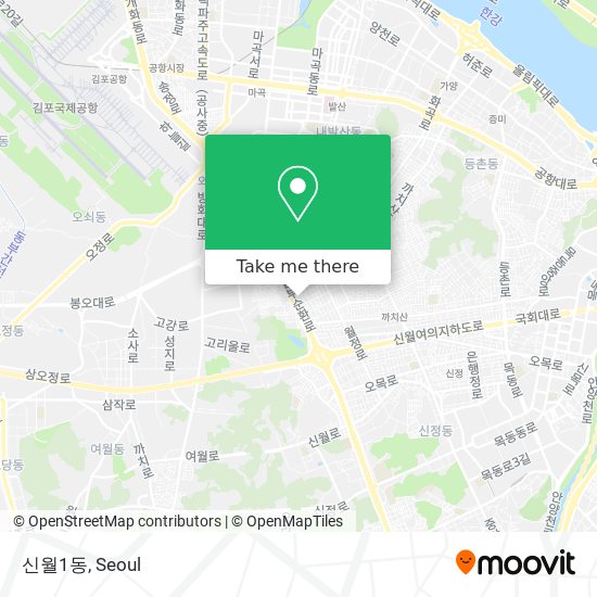 신월1동 map
