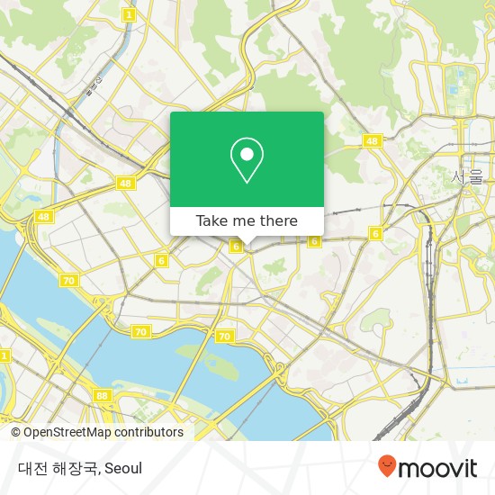 대전 해장국 map