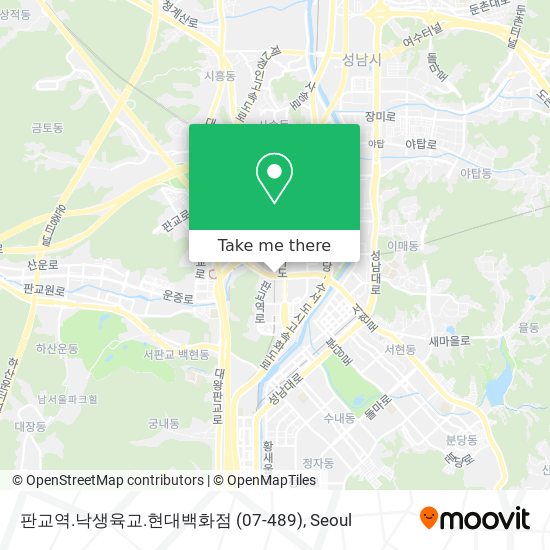판교역.낙생육교.현대백화점 (07-489) map