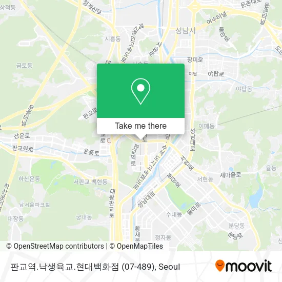 판교역.낙생육교.현대백화점 (07-489) map