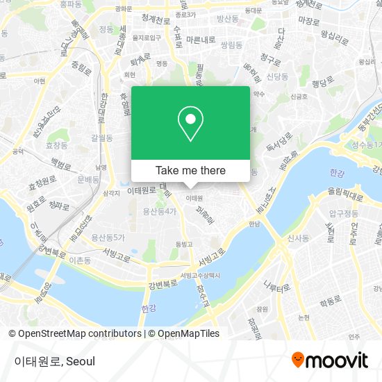 이태원로 map