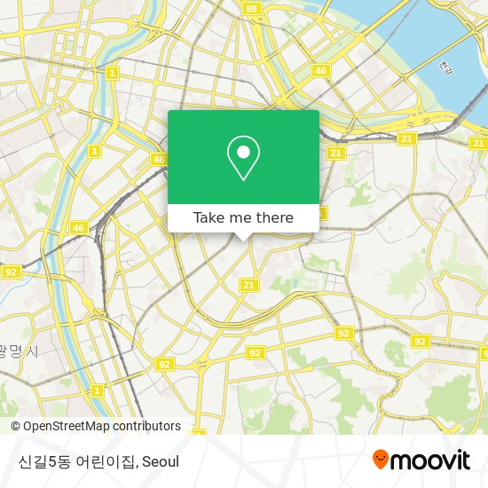 신길5동 어린이집 map