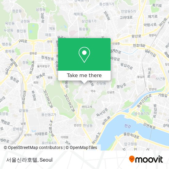 서울신라호텔 map