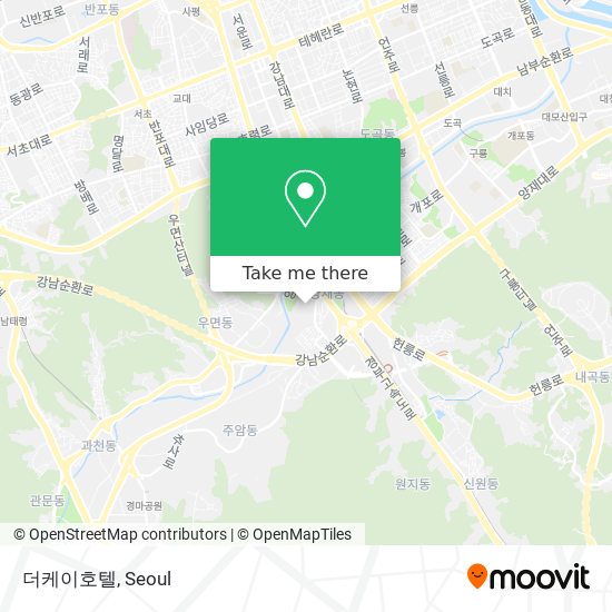 더케이호텔 map