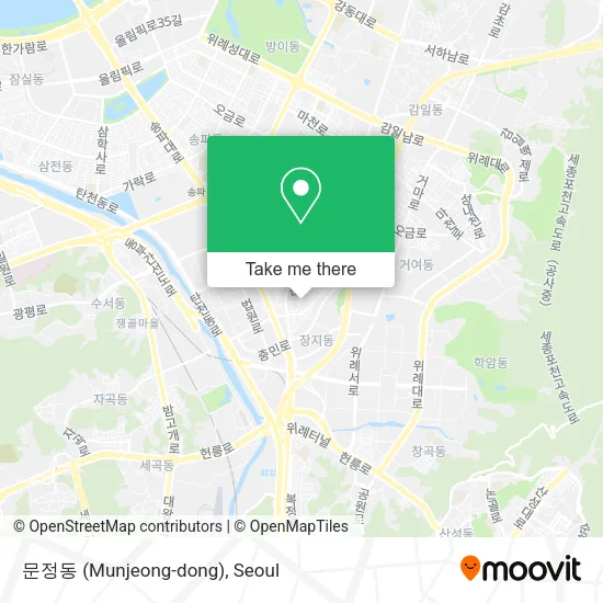문정동 (Munjeong-dong) map