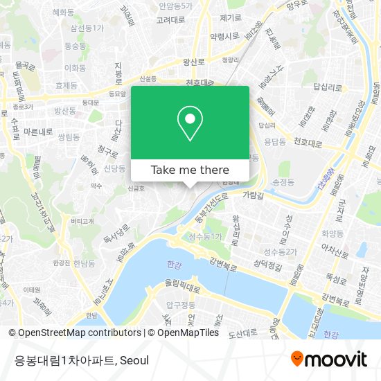 응봉대림1차아파트 map