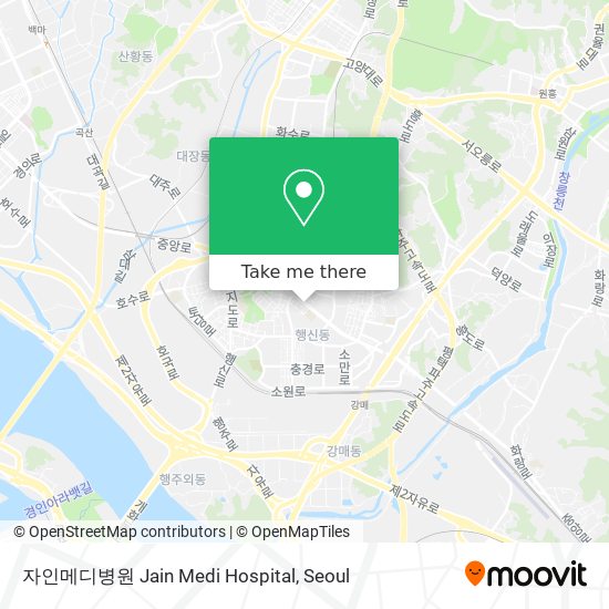 자인메디병원 Jain Medi Hospital map