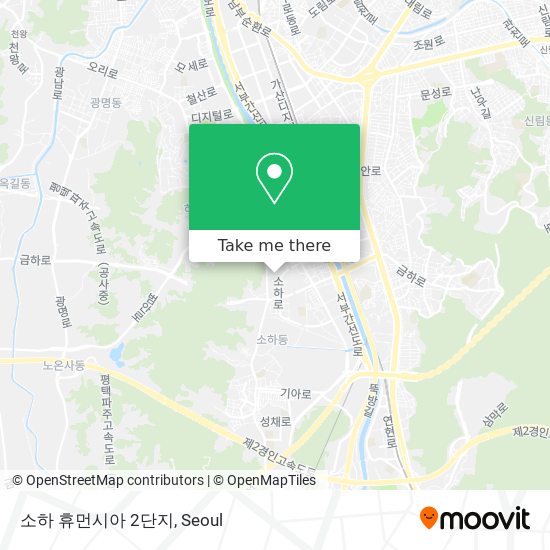 소하 휴먼시아 2단지 map