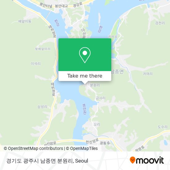 경기도 광주시 남종면 분원리 map