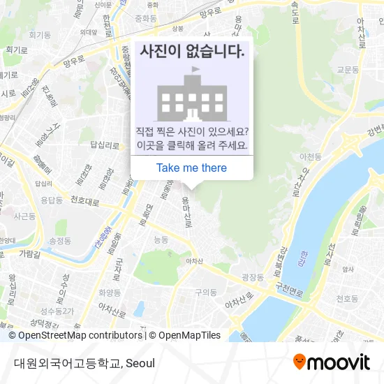 대원외국어고등학교 map
