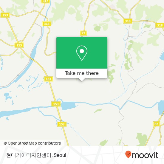 현대기아디자인센터 map