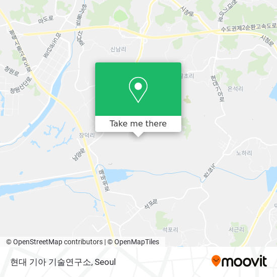 현대 기아 기술연구소 map