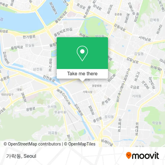 가락동 map