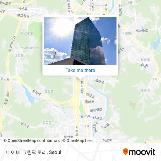 네이버 그린팩토리 map