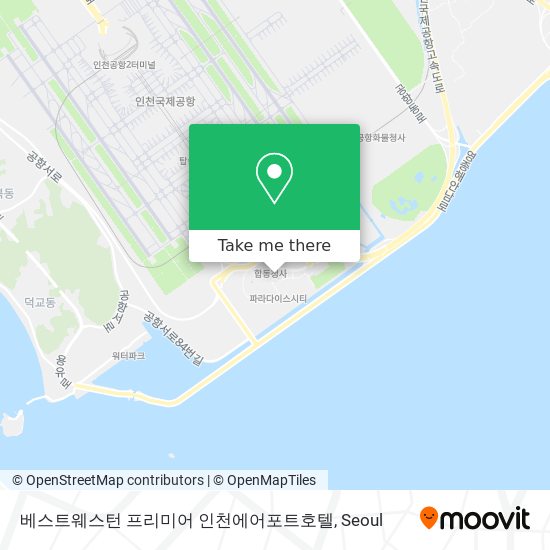 베스트웨스턴 프리미어 인천에어포트호텔 map