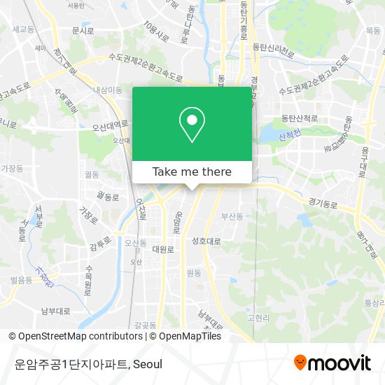 운암주공1단지아파트 map