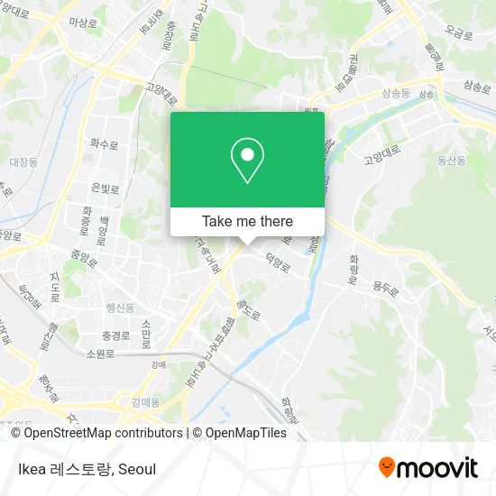Ikea 레스토랑 map