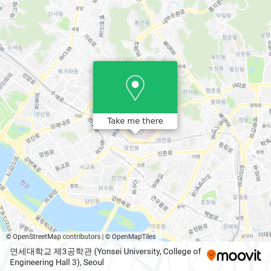 연세대학교 제3공학관 (Yonsei University, College of Engineering Hall 3) map