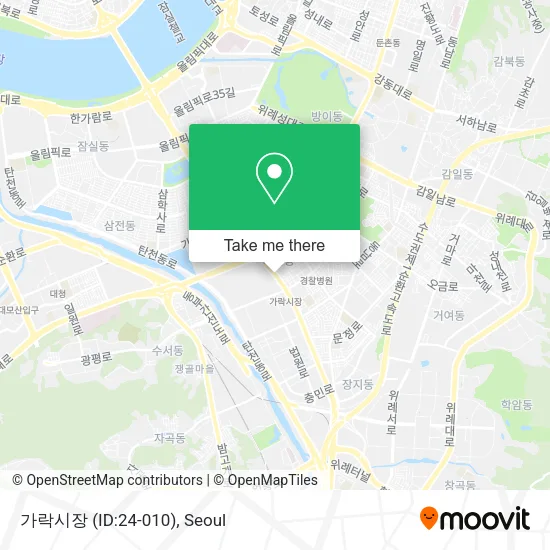 가락시장 (ID:24-010) map