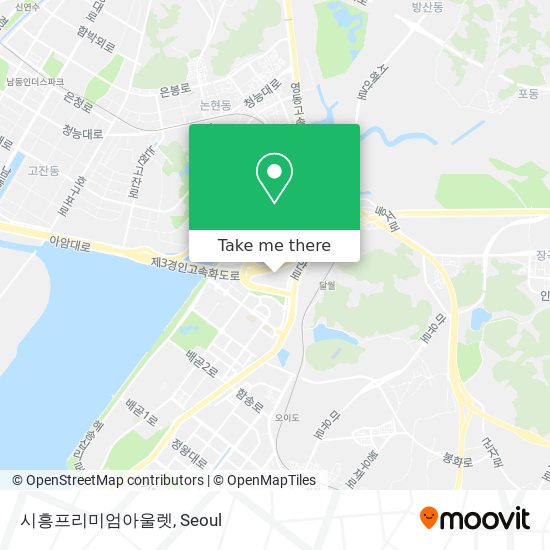 시흥프리미엄아울렛 map