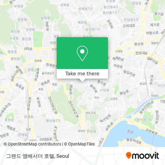 그랜드 앰배서더 호텔 map