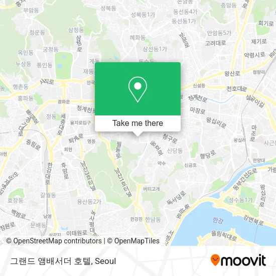 그랜드 앰배서더 호텔 map
