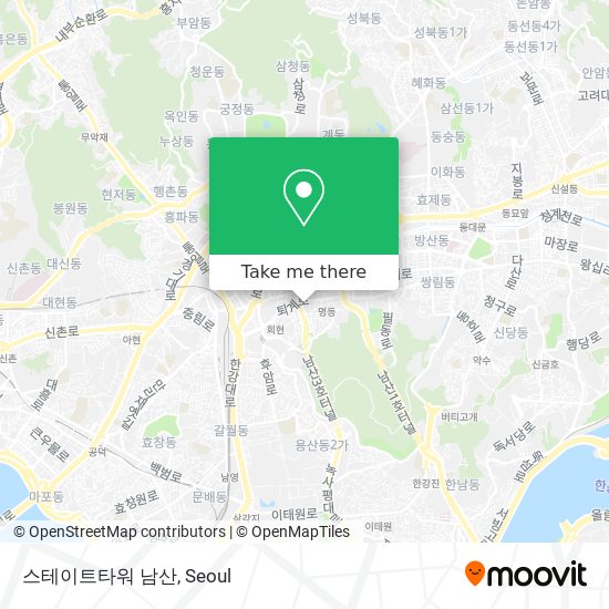 스테이트타워 남산 map